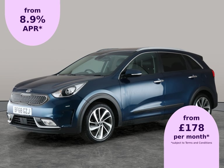 image for 2018 Kia Niro 1.6h GDi GPF 4 SUV 5dr Petrol Hybrid DCT Euro 6 (s/s) ( 16in Alloy) (139 bh Suv Hyb...