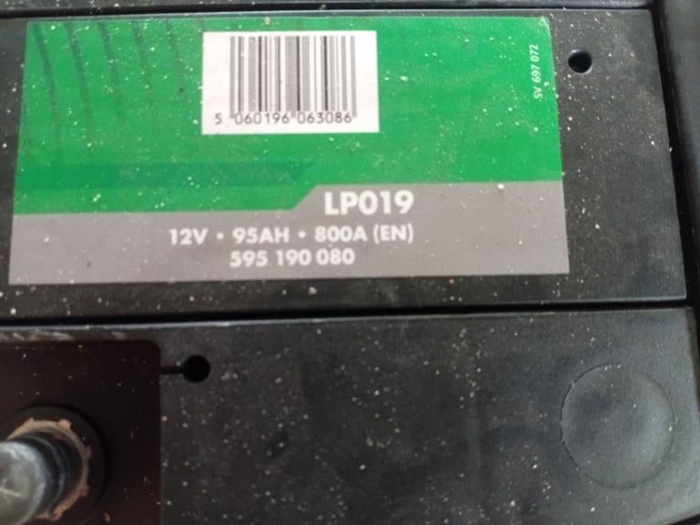 battery for car or van