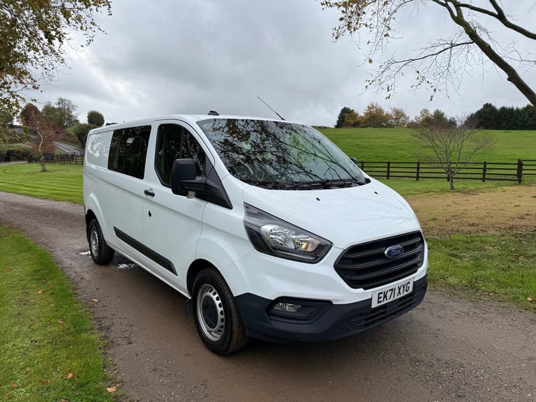 2021 Ford Transit Custom FACTORY CREW CAB, ***VAT INCLUDED*** PANEL VAN Diesel Manual