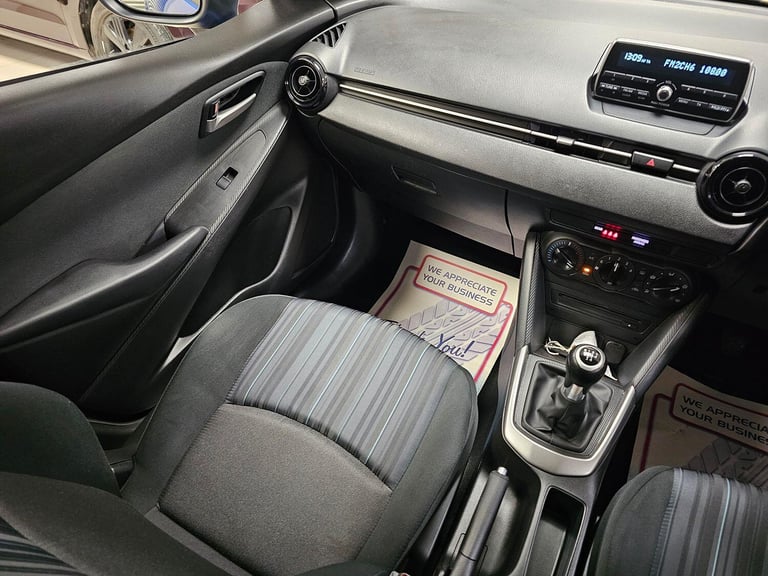MAZDA MAZDA2 1.5 SKYACTIV-G SE Blue Manual Petrol 2015 WARRANTY 12 MONTHS MOT