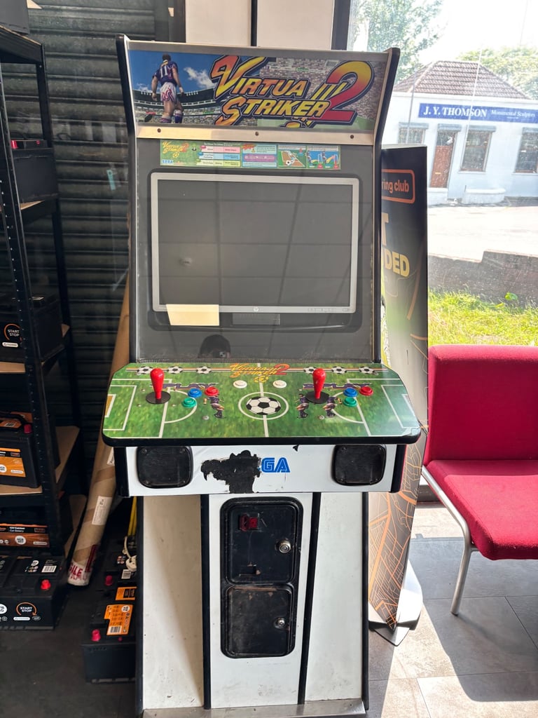 image for Arcade full size virtua striker with 30k retro games 