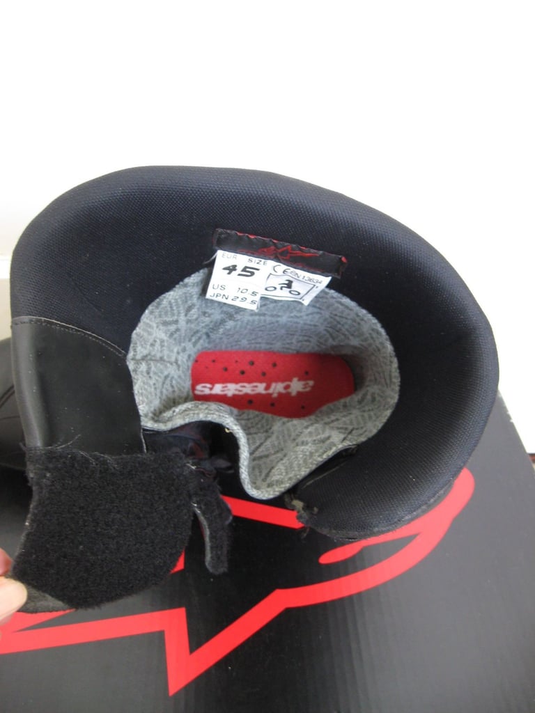 ALPINESTARS Web Gore-Tex motorbike boots EU45 UK 10.5 waterproof motorcycle, vgc