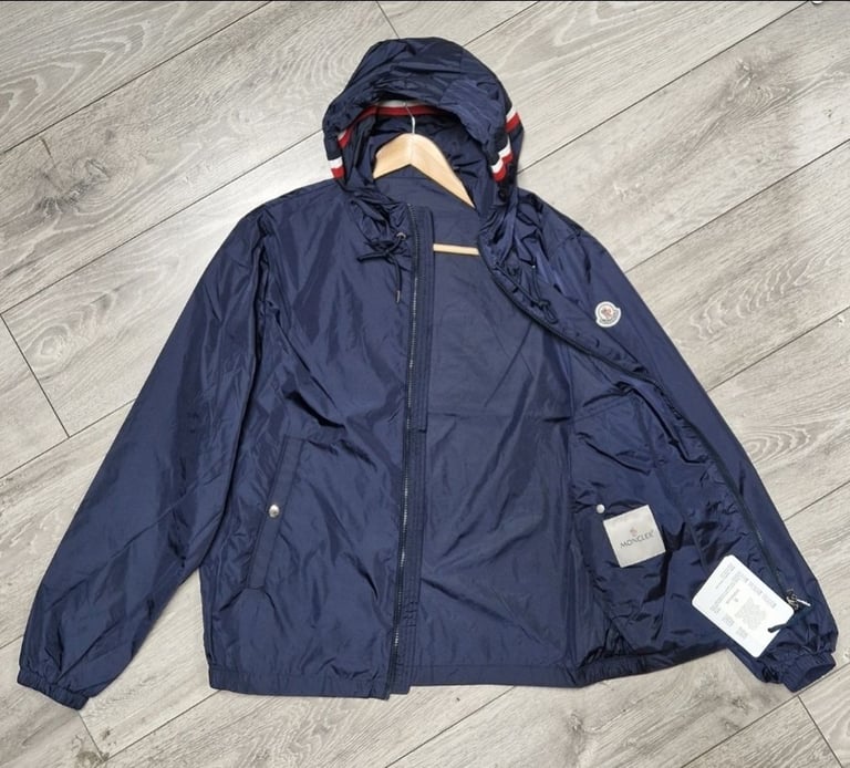Moncler and Louis Vuitton light windbreaker jackets