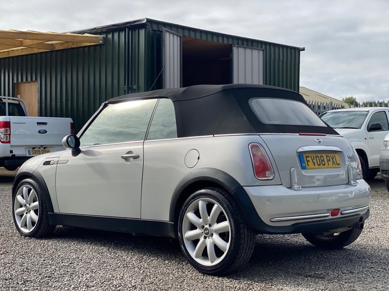 2008 MINI Convertible 1.6 One Sidewalk Euro 4 2dr Convertible Petrol Manual