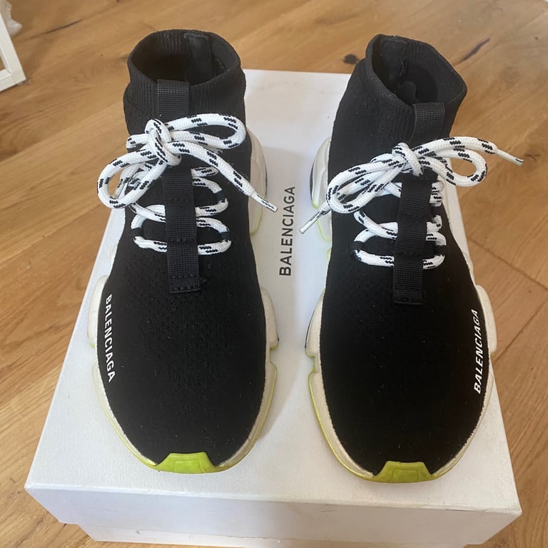 image for Balenciaga Speed Lace Up trainers size 4