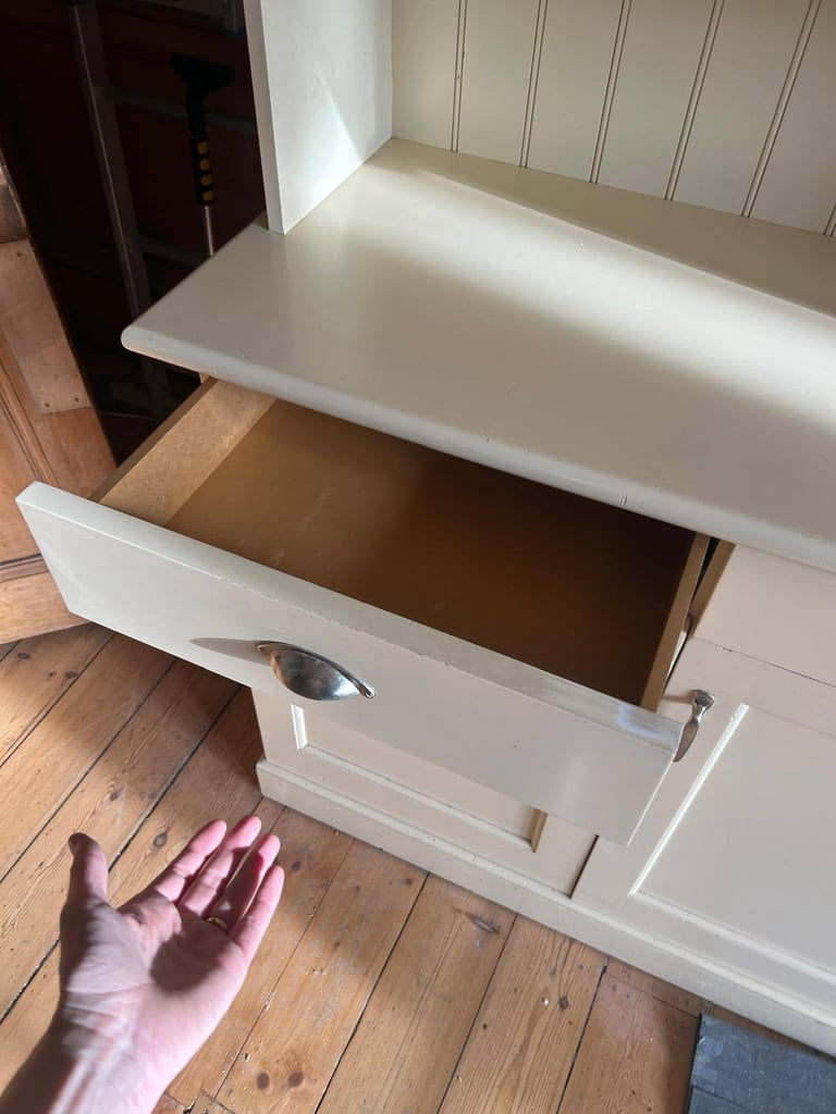 Cream kitchen dresser 