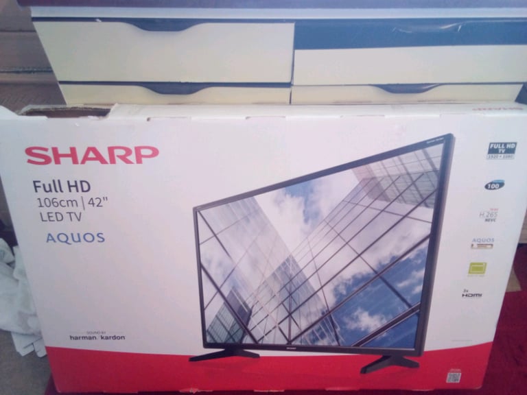 Sharp LED TV. Please read the description.CCTV, Gaming. For Sale
