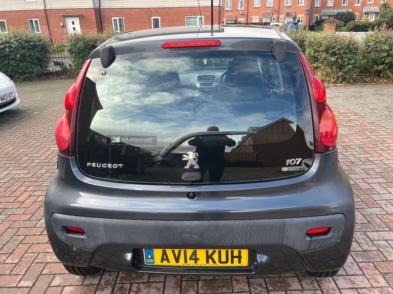 14 PEUGEOT 107 1.0 ACTIVE FSH MOT 11/26 A/C 2 KEY MOTORHOME TOWABLE 74K PX SWAPS