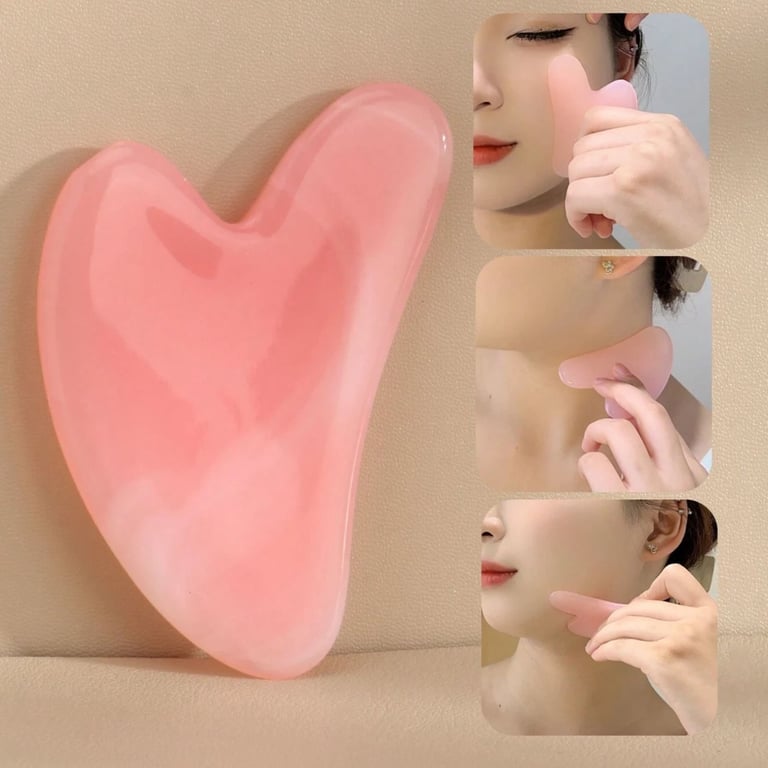 image for New Facial and Body Massager Pink Gua Sha Beauty Scraper.POST OR COLLECT!