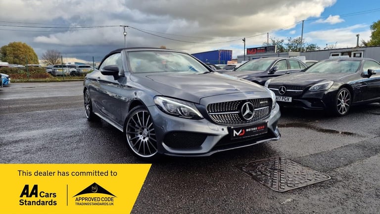 image for  Mercedes-Benz C Class 3.0 C43 V6 AMG (Premium Plus) Cabriolet G-Tronic+ 4MATIC Euro 6 (s/s) 2dr ...