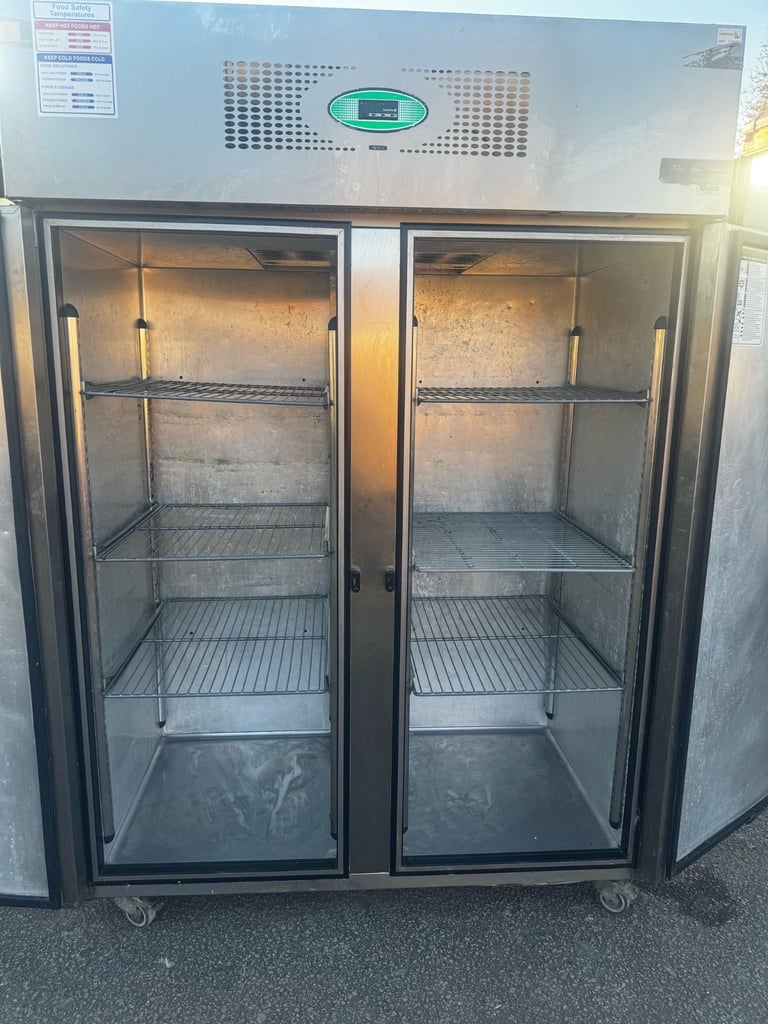 Commercial double door fridge cafe shop restaurant chiller 