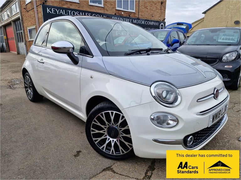 image for Fiat 500 1.2 Collezione Fall Hatchback 3dr Petrol Manual Euro 6 (s/s) (69 bhp)