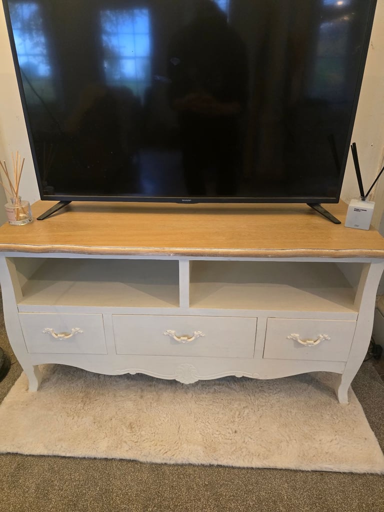 image for Vintage Shabby Chic TV Cabinet