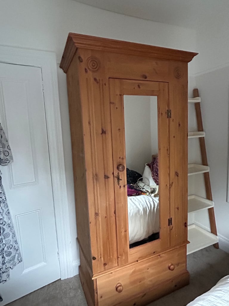 image for Solid oak wardrobe. 