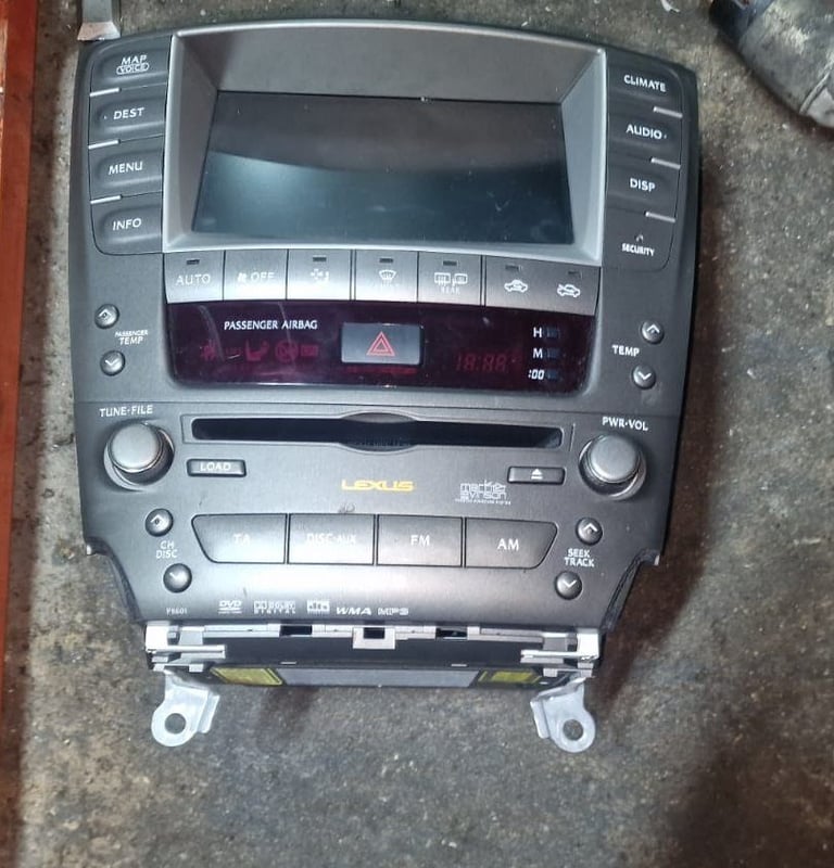 Lexus IS220 Radio Stereo System 2008