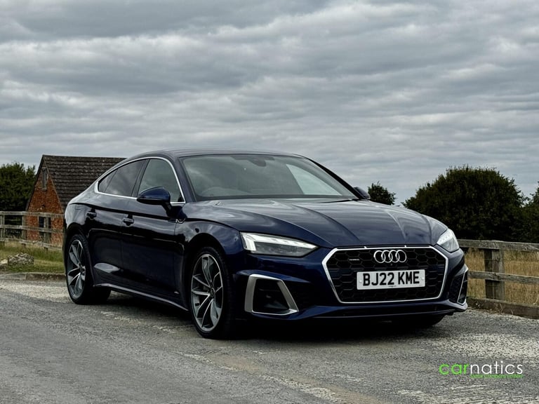 2022 Audi A5 2.0 TFSI 45 S line Sportback 5dr Petrol S Tronic quattro Euro 6 (s/s) (265  Hatchbac...