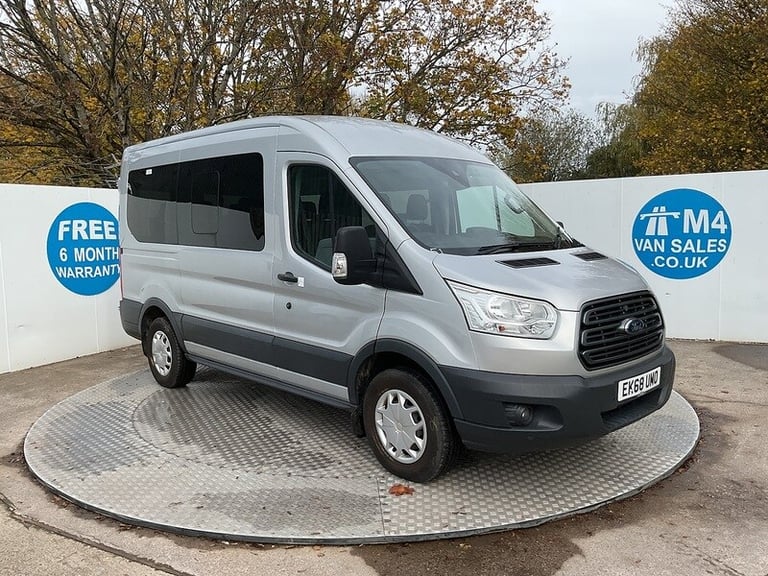 2018 Ford Transit TDCi 350 Trend No Tacho Minibus Diesel Manual