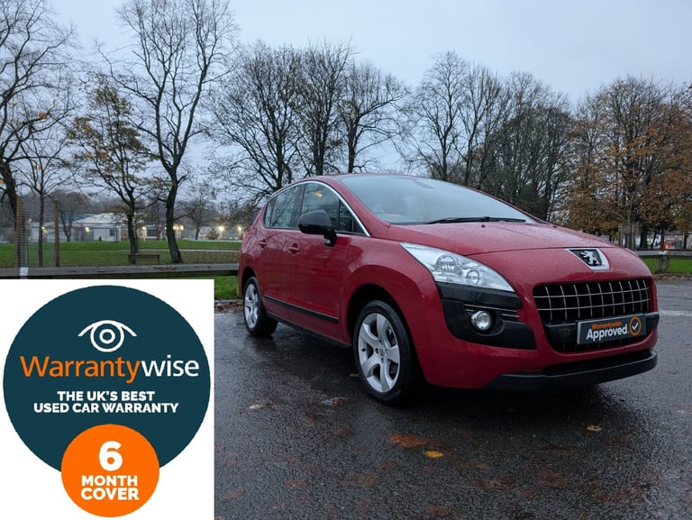 2012 Peugeot 3008 1.6 Diesel, Automatic, Low miles, NEW MOT, Tow Bar, 2 Keys, 6 Month Warranty!