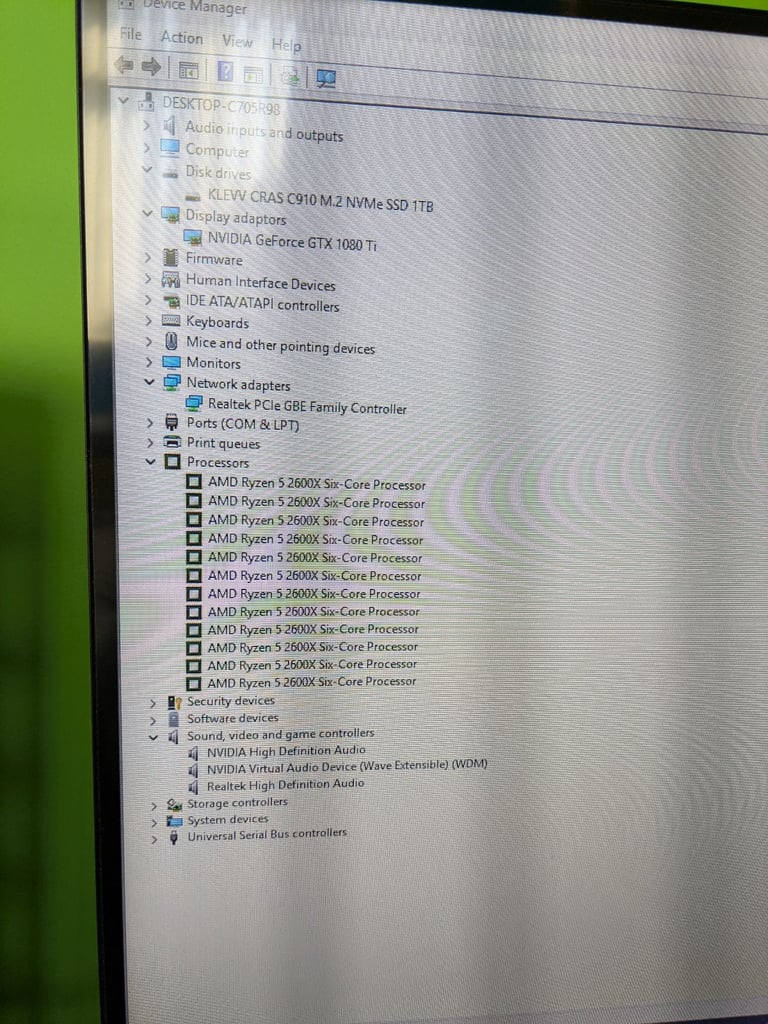 Ryzen 5 Nvidia GTX 1080 Ti 32gb Gaming/Streaming PC NVME SSD CoD Warzone Fortnite