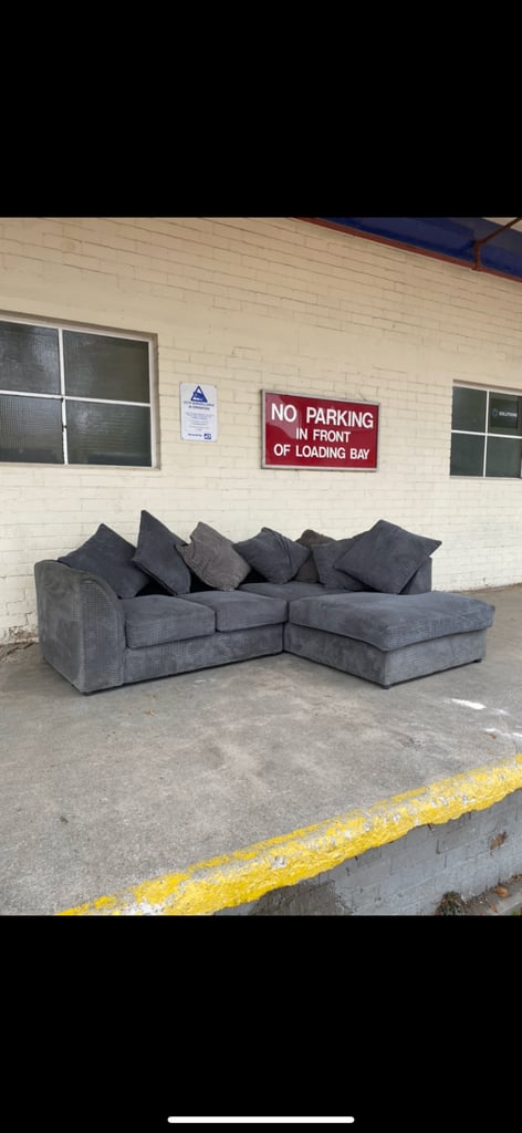 image for Grey L-shape sofa