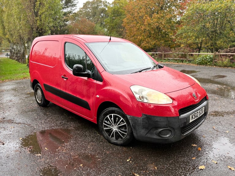 2012 Peugeot Partner 625 S 1.6 HDi 75 Van PANEL VAN Diesel Manual