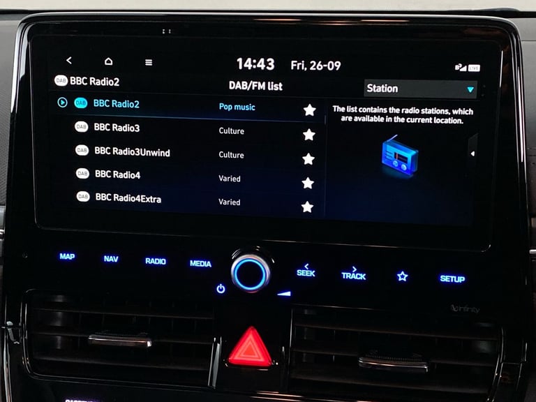 2022 Hyundai IONIQ 1.6 GDi Hybrid Premium 5dr DCT Hatchback PETROL/ELECTRIC Automatic