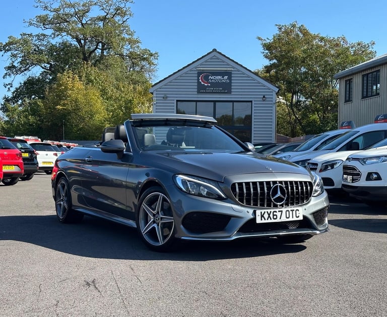 image for 2017 Mercedes-Benz C-Class 2.1 C220d AMG Line Cabriolet G-Tronic+ Euro 6 (s/s) 2dr CONVERTIBLE Di...