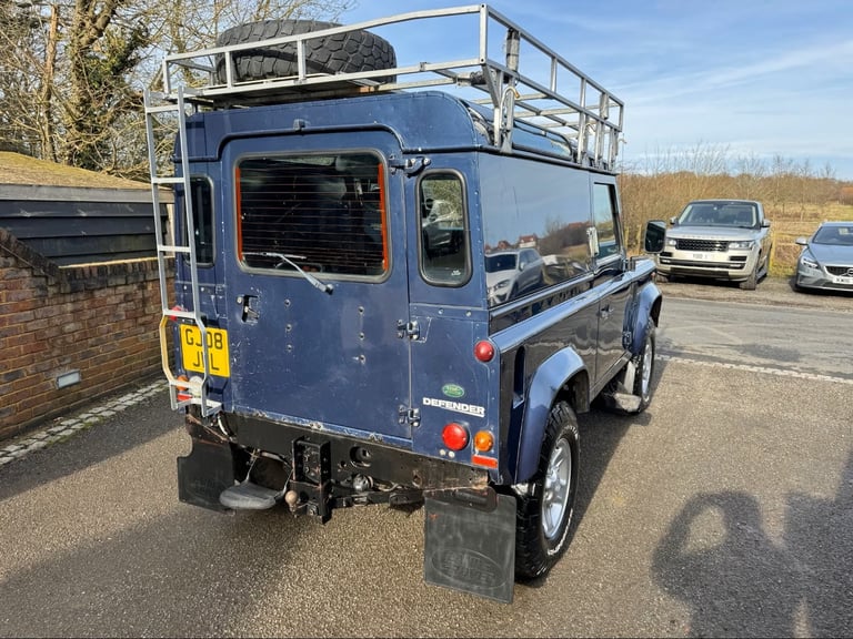 2008 Land Rover Defender County Hard Top TDCi PANEL VAN Diesel Manual
