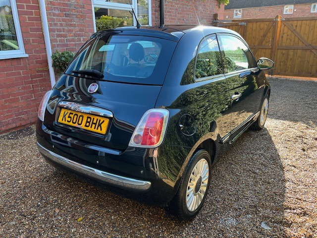 2009 Fiat 500 1.2 Lounge 3dr HATCHBACK Petrol Manual