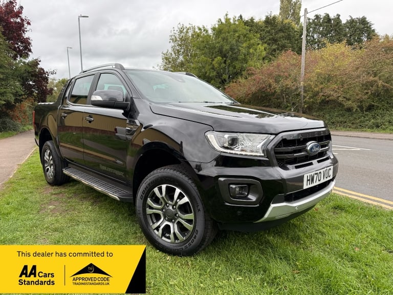 2020 Ford Ranger Pick Up Double Cab Wildtrak 2.0 EcoBlue 213 Auto JUST 63k 1 OWNER PLUS VAT! PICK...