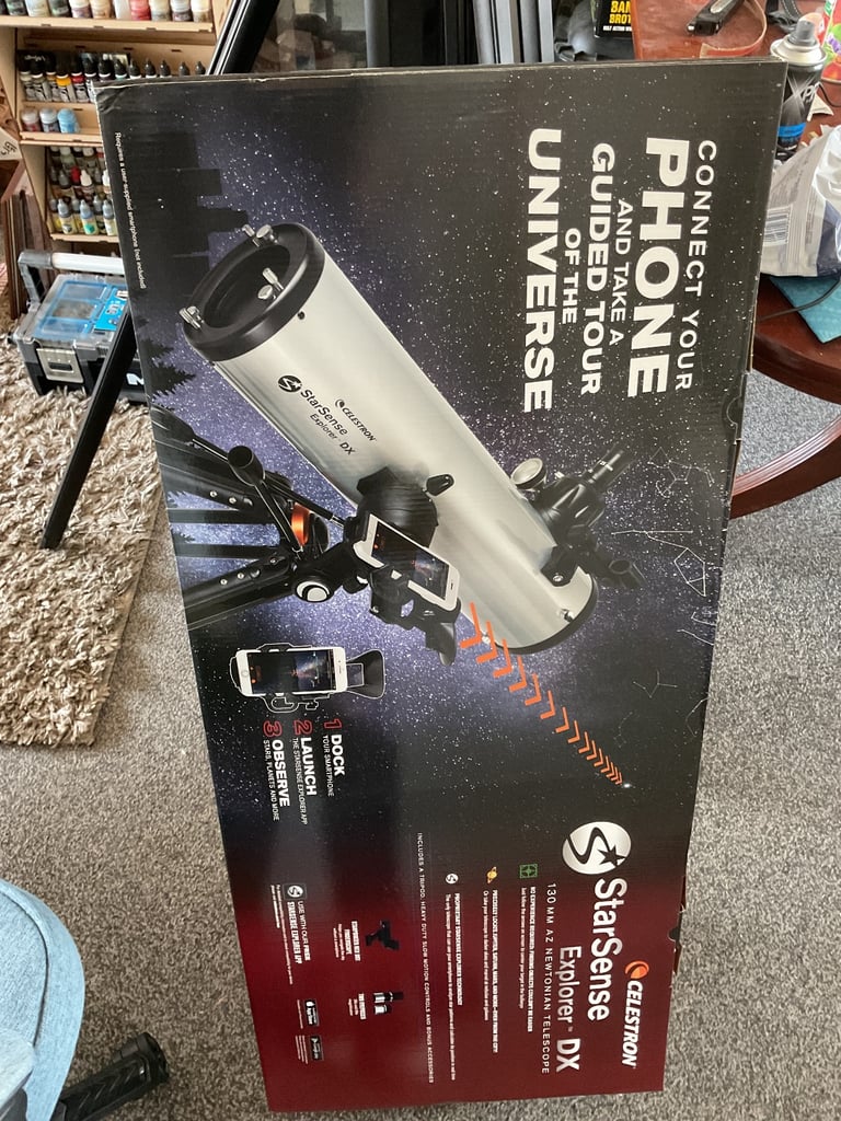Telescope with stand