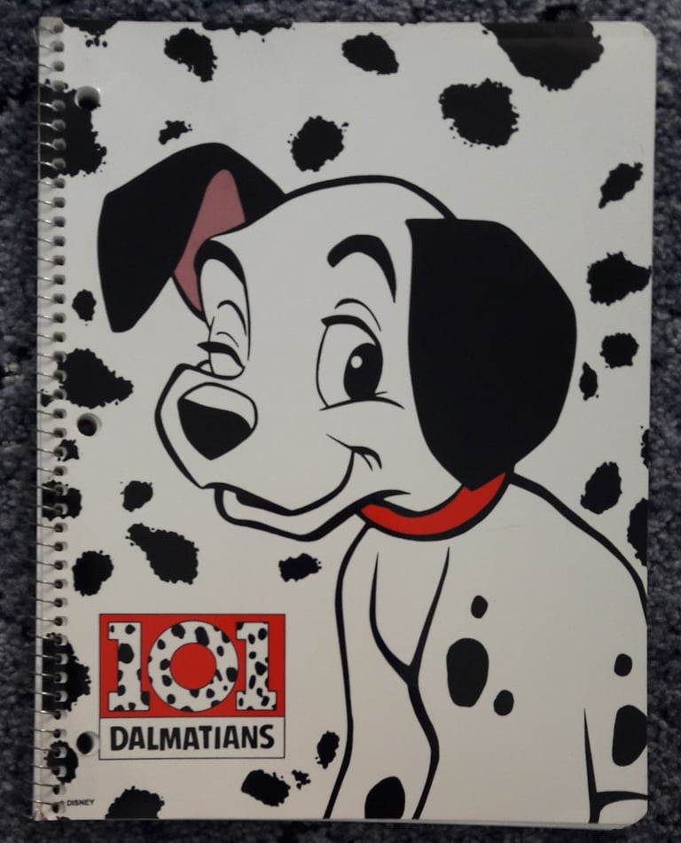 Notebook Disney’s 101 Dalmatians – post or collect