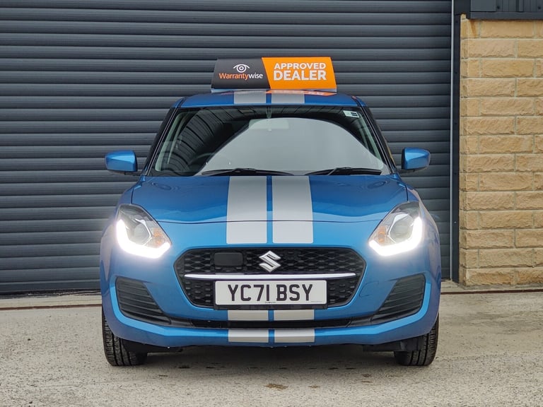 SUZUKI SWIFT; HYBRID; APPLE &amp; ANDROID CAR PLAY; BLUE; ULEZ COMPLIANT;-5 DOOR;