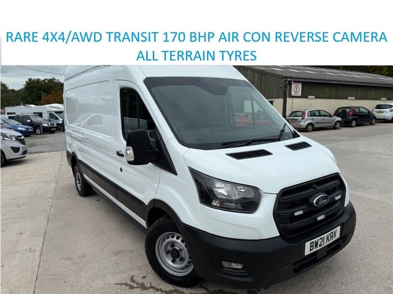 2021 Ford Transit 350 LEADER TRANSIT 4x4/AWD 170BHP +VAT Panel Van Diesel Manual