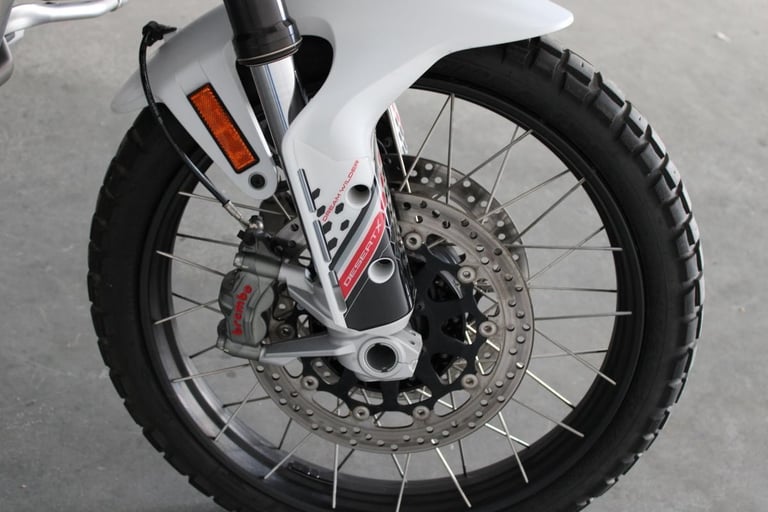2022 Ducati Desert X in White Silk