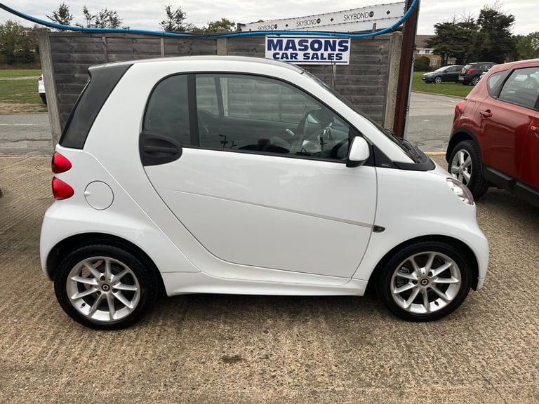 2012 smart fortwo 1.0 MHD Passion SoftTouch Euro 5 (s/s) 2dr COUPE Petrol Automatic