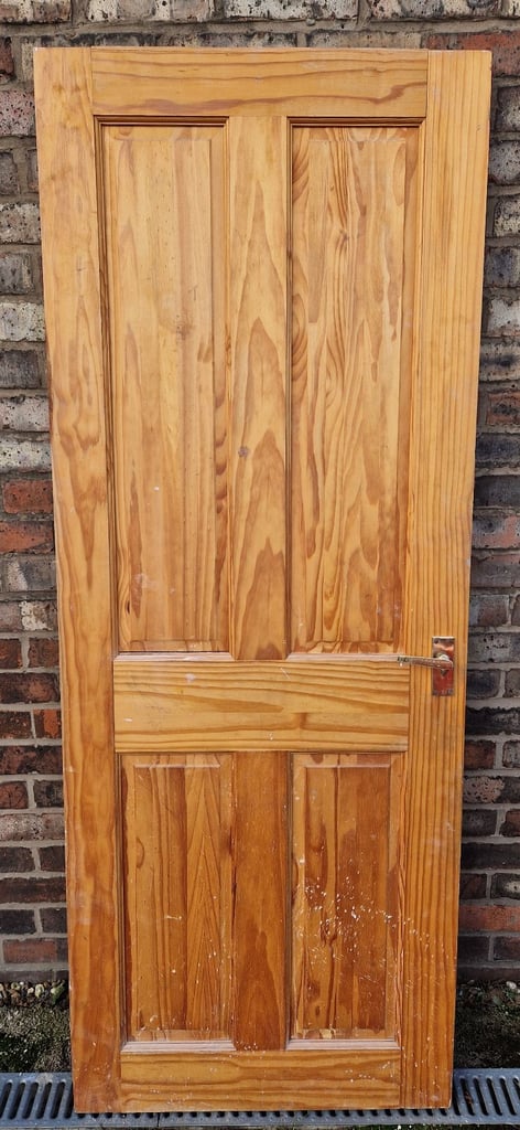 Internal pine door, Macclesfield