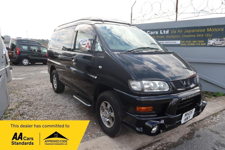 2005 Mitsubishi Delica 3.0 V6 Optional 4WD Auto 5 Seater 4 Berth Pop Top Camper