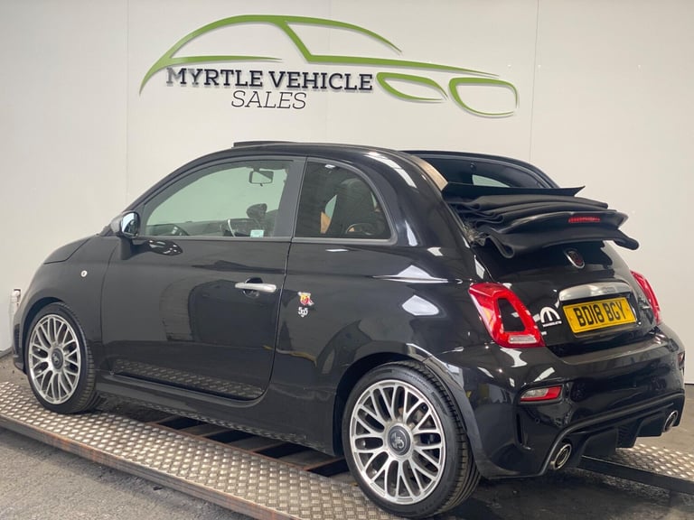2018 Abarth 595 1.4 T-Jet Turismo Cabrio Auto Euro 6 2dr CONVERTIBLE Petrol Automatic