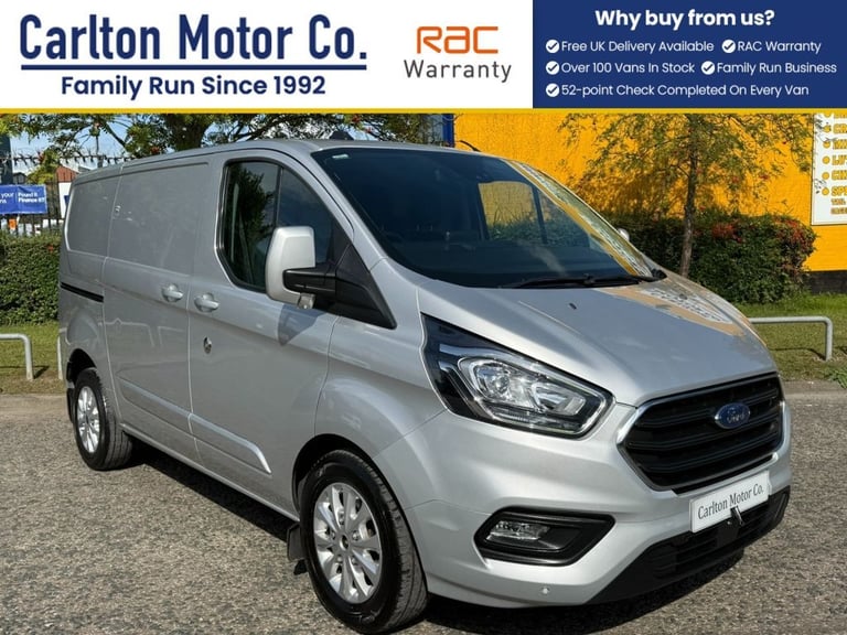 2022 Ford Transit Custom 2.0 340 EcoBlue Limited  Automatic L1 H1 Massive 170 ps [ REAR TAILGATE ...