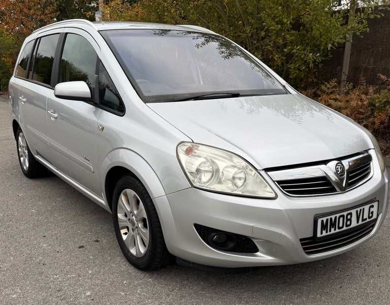 image for Vauxhall, ZAFIRA, MPV, 2008, Manual, 1598 (cc), 5 doors