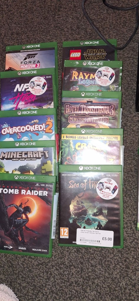 Xbox one with controller and games