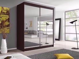 Biggest Discount For The Year On 2 Door Sliding Mirror Wardrobes