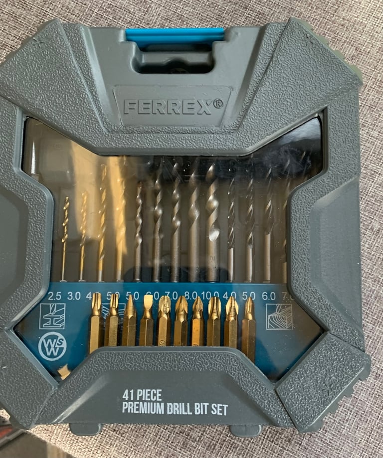 image for Ferrex 41 piece Drill Set