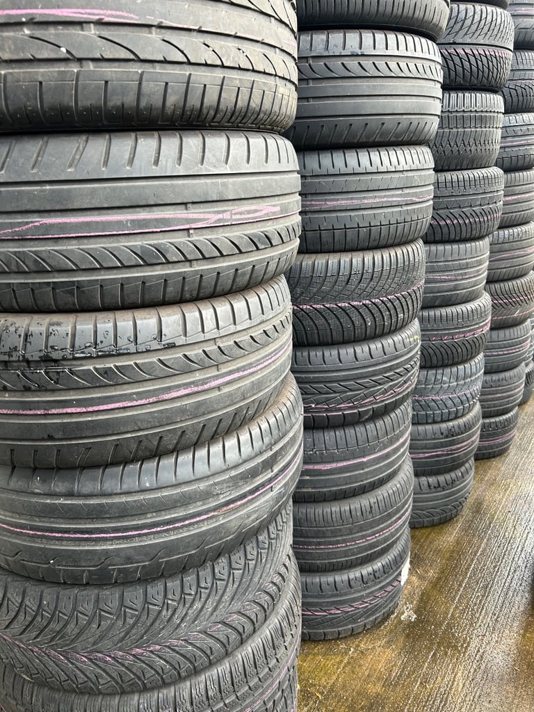 High quality part worn tyres