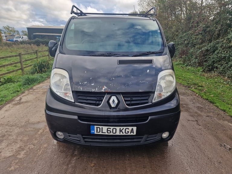 2011 Renault Trafic  Drives Perfect  5m MOT  SWB  Black  Ready to work