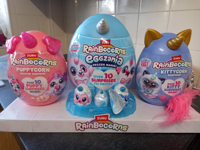 Rainbocorns hatchables