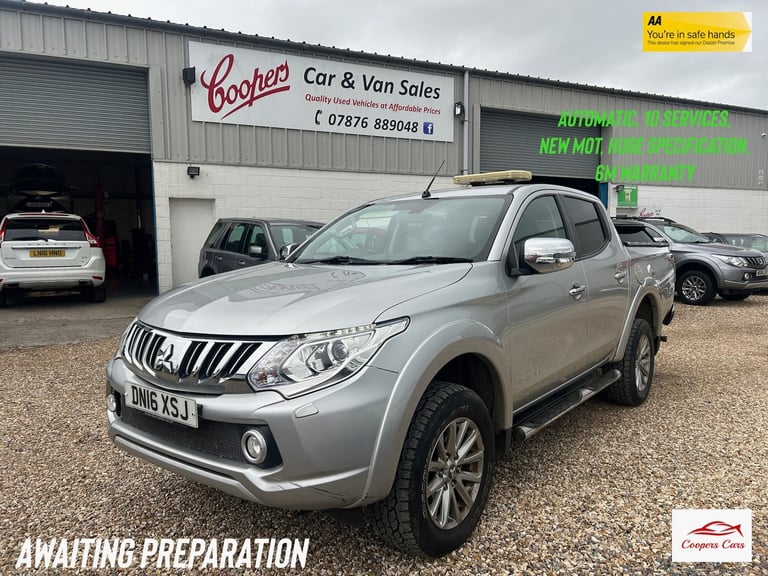 image for 2016 Mitsubishi L200 Double Cab DI-D 178 Barbarian 4WD Auto PICK UP Diesel Automatic