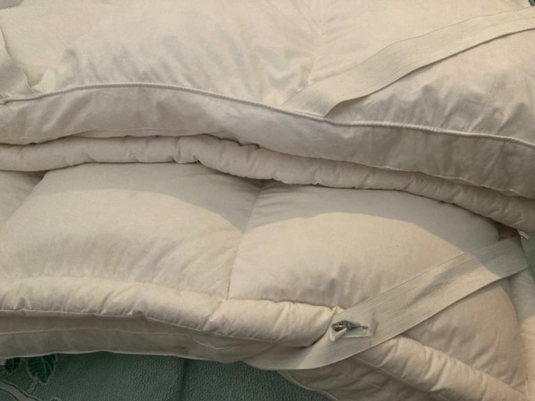 image for Goose feather and down mattress topper