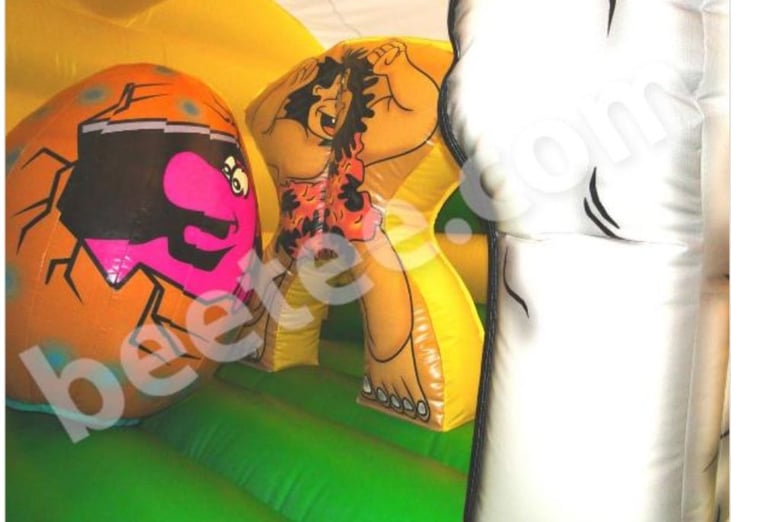 Dino combi bouncy castle